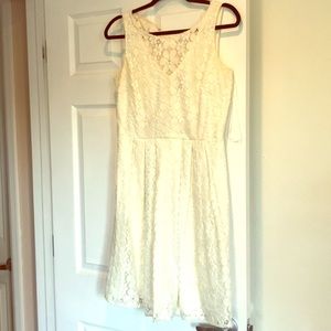 Ivory daisy dress